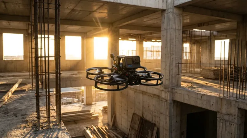 Baudokumentation 2.0: Wie FPV-Drohnen Bauprojekte erlebbar machen