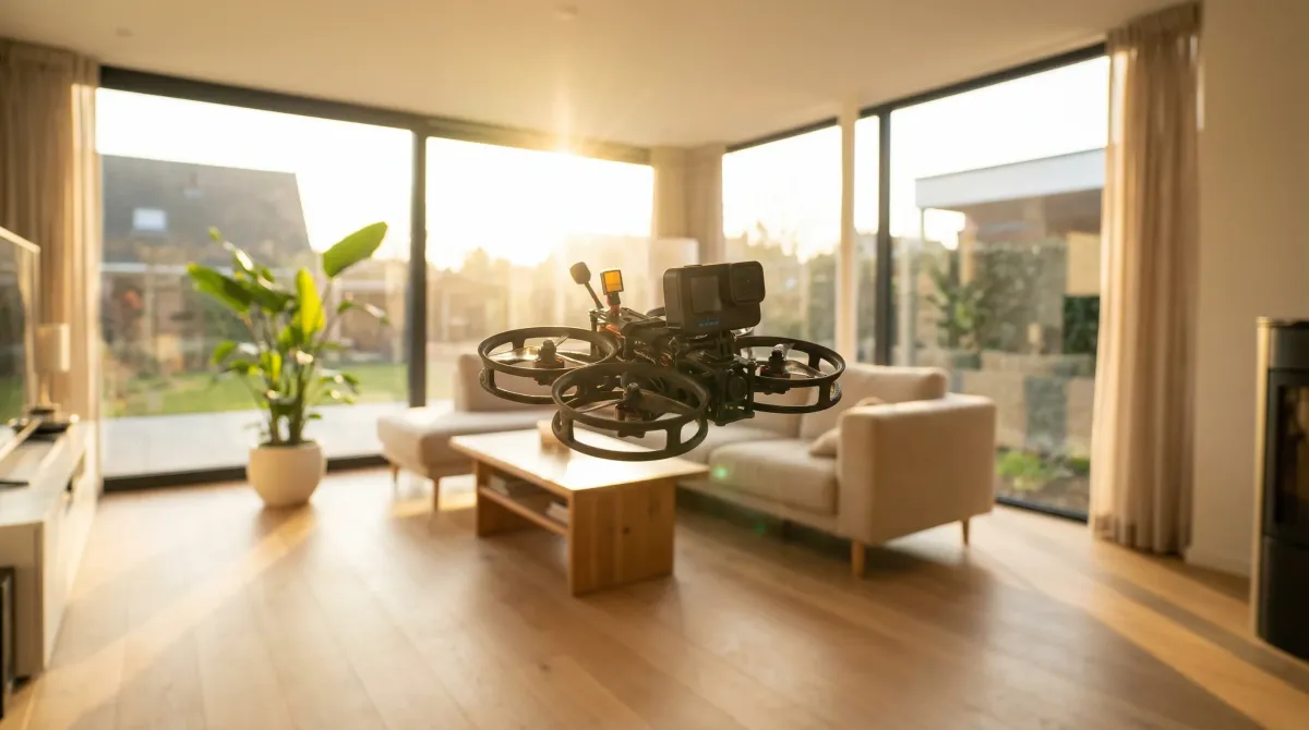 FPV-Immobilienmarketing: Wenn der Durchflug den Unterschied macht